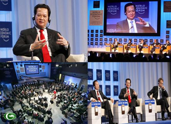 Thủ tướng Nguyễn Tấn Dũng tại diễn đàn Kinh tế Thế giới